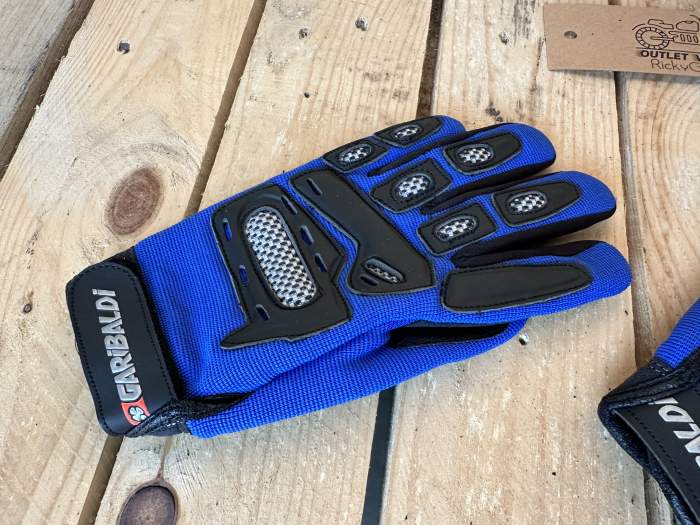 GUANTES T-XS DE MOTO GARIBALDI AZUL