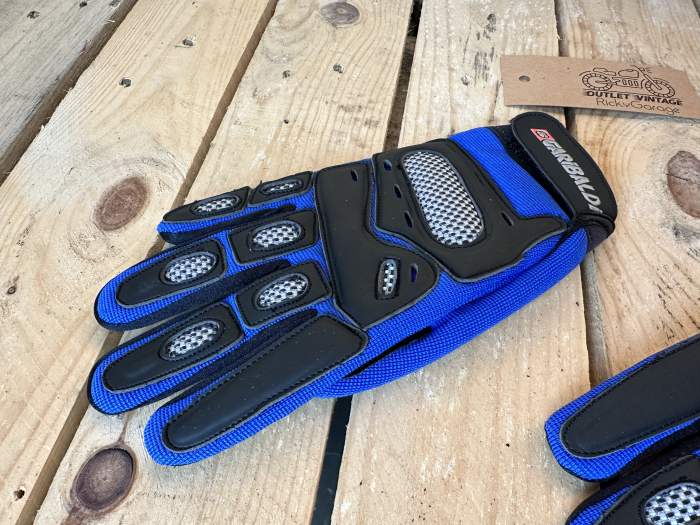 GUANTES T-S DE MOTO GARIBALDI AZUL