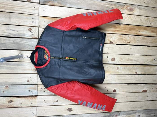 CHAQUETA T-L DE MOTO GARIBALDI YAMAHA NEGRO