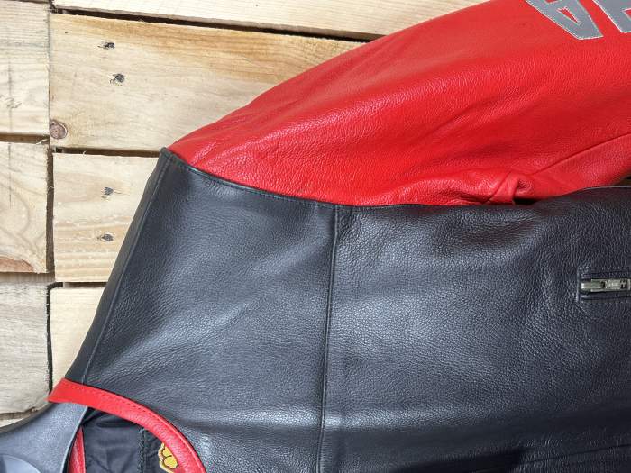 CHAQUETA T-S DE MOTO GARIBALDI YAMAHA NEGRO