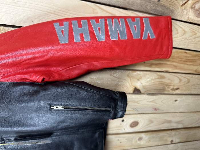 CHAQUETA T-S DE MOTO GARIBALDI YAMAHA NEGRO