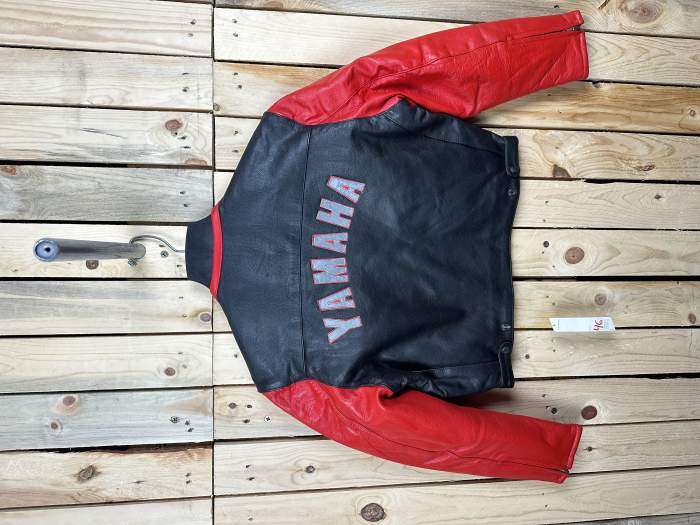 CHAQUETA T-S DE MOTO GARIBALDI YAMAHA NEGRO