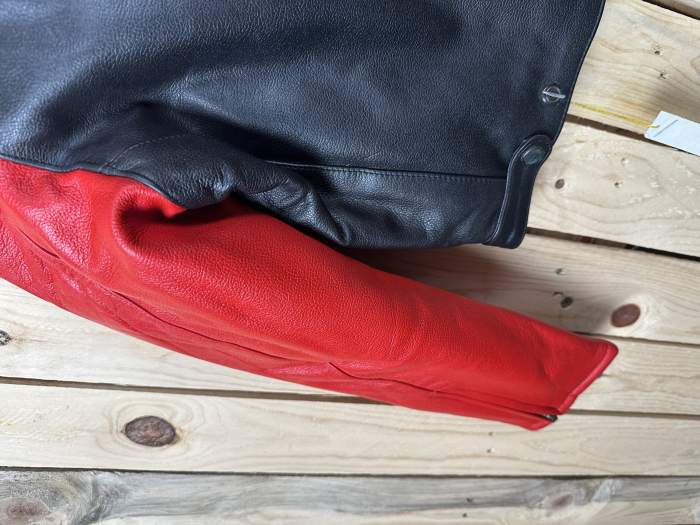 CHAQUETA T-S DE MOTO GARIBALDI YAMAHA NEGRO