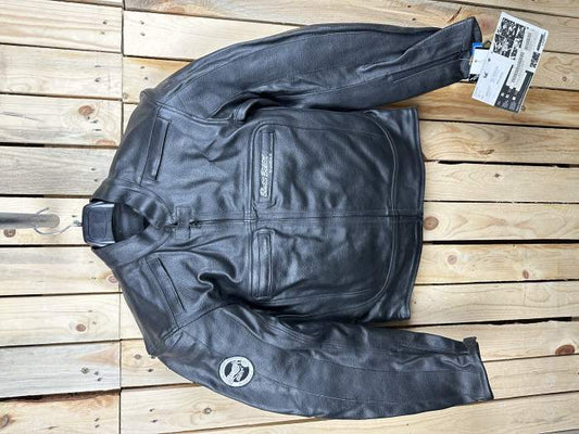 CHAQUETA T-S DE MOTO GARIBALDI NEGRO 2