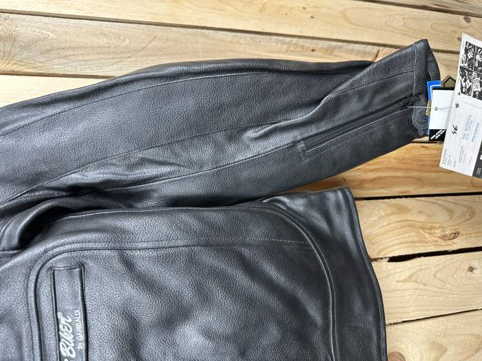 CHAQUETA T-S DE MOTO GARIBALDI NEGRO 2