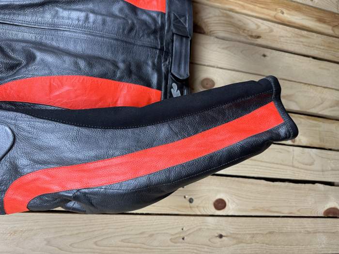 CHAQUETA T-L DE MOTO COMPETICION GARIBALDI ROJO