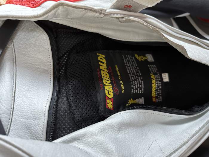 CHAQUETA T-M DE MOTO COMPETICION GARIBALDI 3