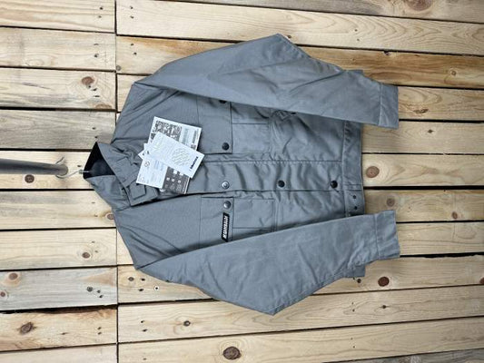 CHAQUETA T-M MOTO GARIBALDE GRIS IMPERMEBLE