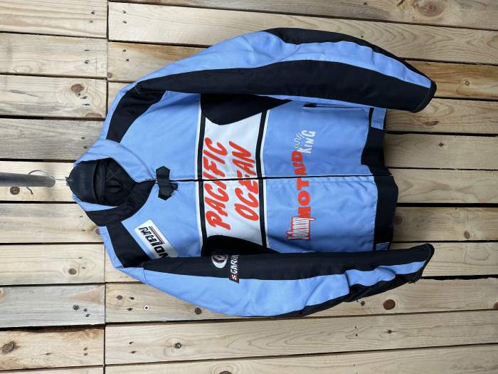 CHAQUETA T-L GARIBALDI JOHNNY MOTARD KING AZUL