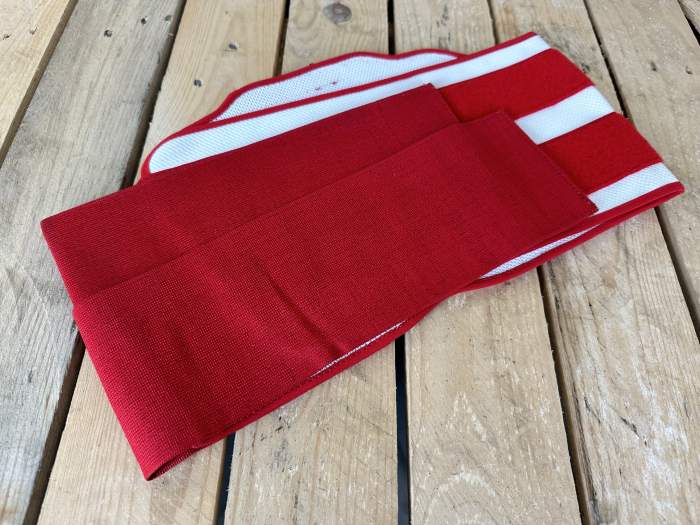 Faja Lumbar Stylmartin Rojo/Blanco 100CM