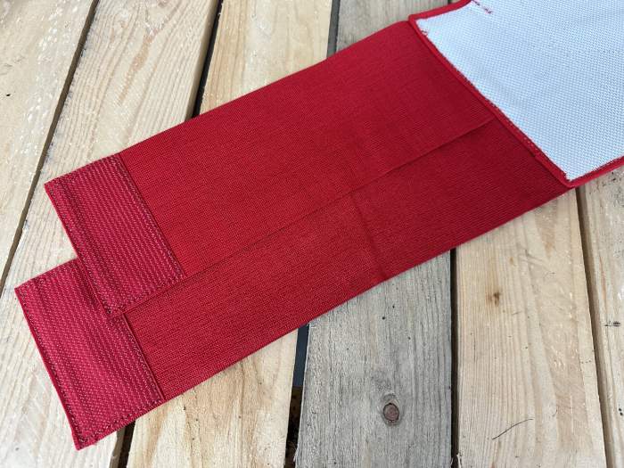 Faja Lumbar Stylmartin Rojo/Blanco 100CM