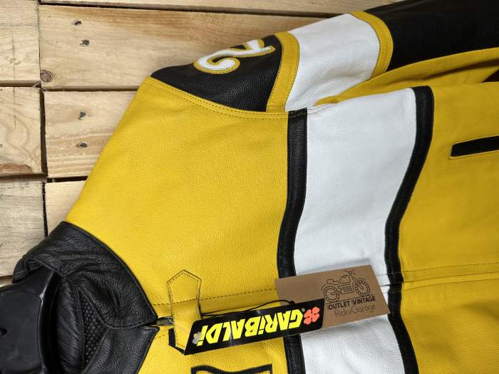 CHAQUETA T-S DE MOTO GARIBALDI AMARILLO 27 A