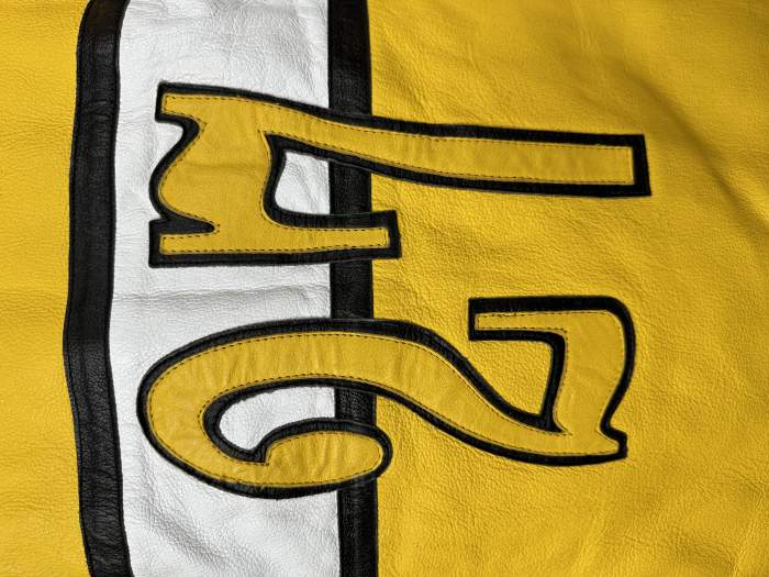 CHAQUETA T-S DE MOTO GARIBALDI AMARILLO 27 A