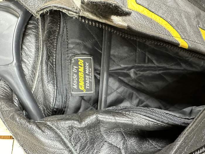 CHAQUETA T-S DE MOTO GARIBALDI 1 NEGRA 1