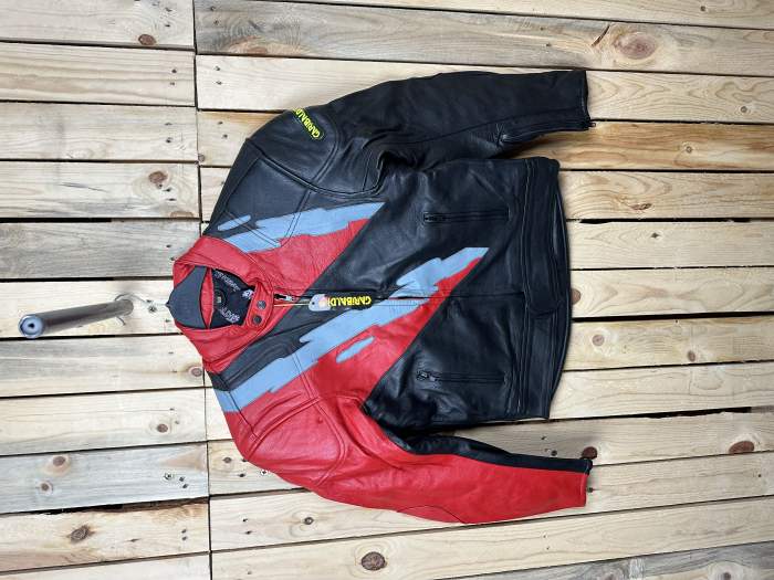 CHAQUETA T-M MOTO GARIBALDI ROJO 50