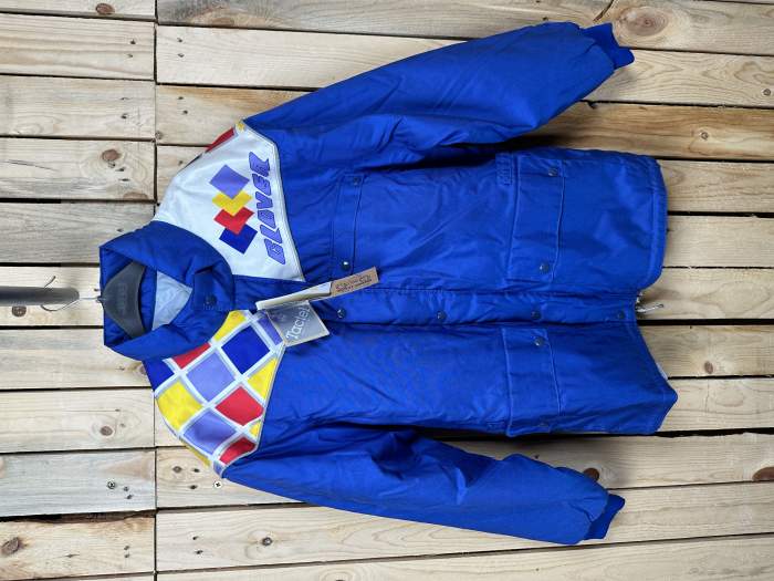 CHAQUETA T-S DE MOTO CLOVER AZUL