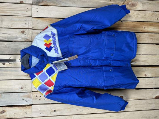 CHAQUETA T-S DE MOTO CLOVER AZUL