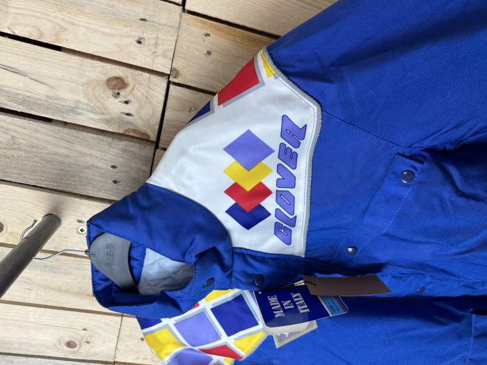 CHAQUETA T-S DE MOTO CLOVER AZUL