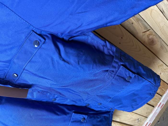CHAQUETA T-S DE MOTO CLOVER AZUL