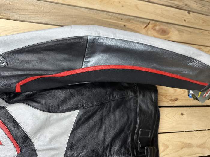 CHAQUETA T-2XL DE MOTO GARIBALDI O1E NEGRA 2