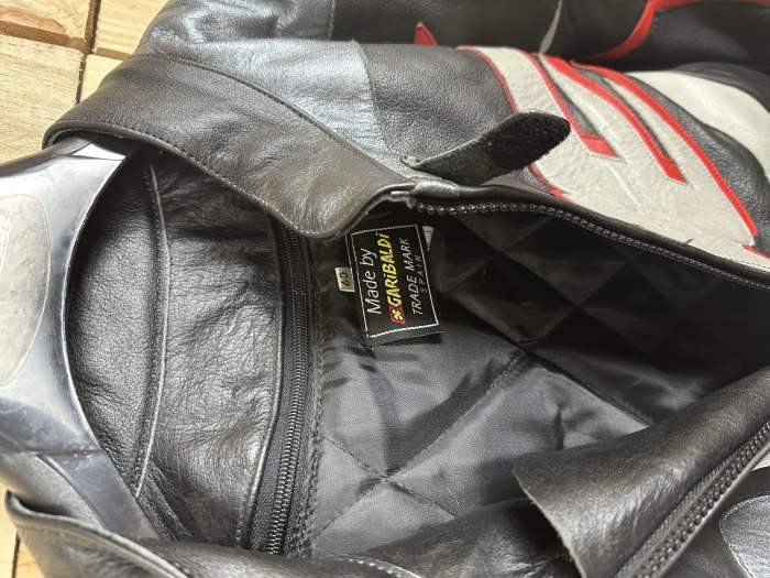 CHAQUETA T-2XL DE MOTO GARIBALDI O1E NEGRA 2