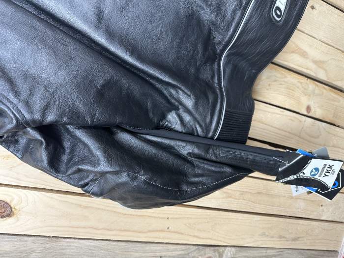 CHAQUETA T-2XL DE MOTO GARIBALDI O1E NEGRA 2