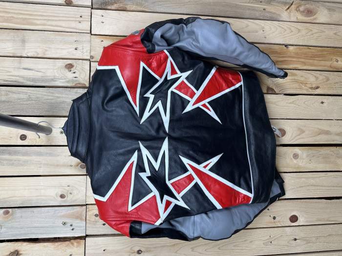 CHAQUETA T-M MOTO COMPETICION GARIBALDI ROJO 1