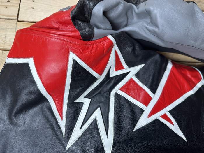 CHAQUETA T-M MOTO COMPETICION GARIBALDI ROJO 1