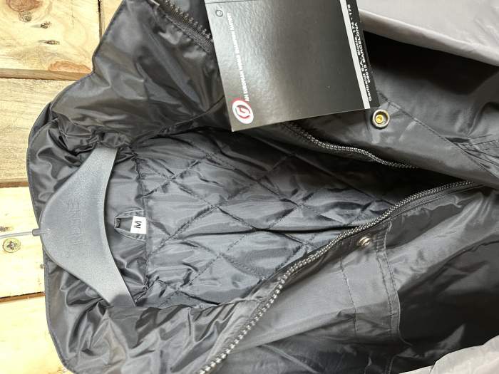 CHAQUETA T-M IMPERMEABLE GARIBALDI GRIS