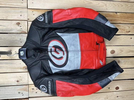CHAQUETA T-S DE MOTO GARIBALDI ROJO 2