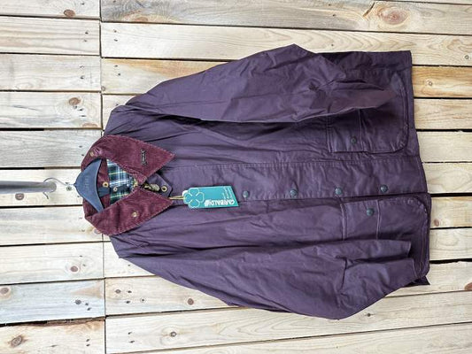 CHAQUETA T-L DE MOTO GARIBALDI BURDEOS 54