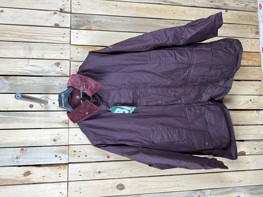 CHAQUETA T-3XL DE MOTO GARIBALDI BURDEOS