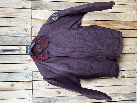 CHAQUETA T-XL DE MOTO GARIBALDI BURDEOS