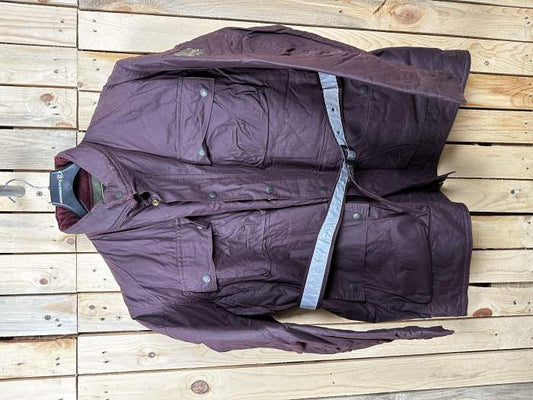 CHAQUETA T-3XL DE MOTO GARIBALDI BURDEOS 64