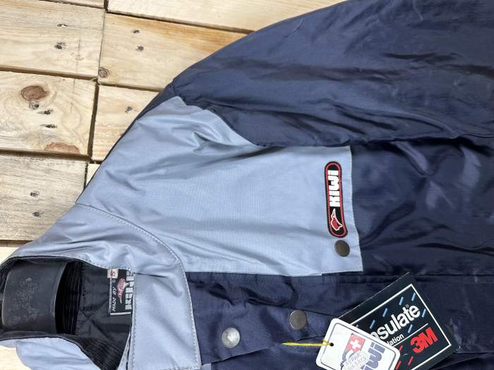 CHAQUETA T-S KIWI IMPERMEABLE GRIS