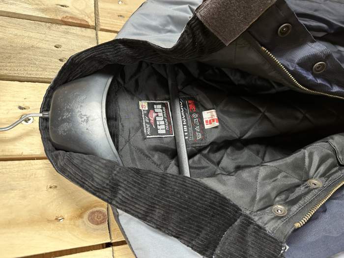 CHAQUETA T-S KIWI IMPERMEABLE GRIS