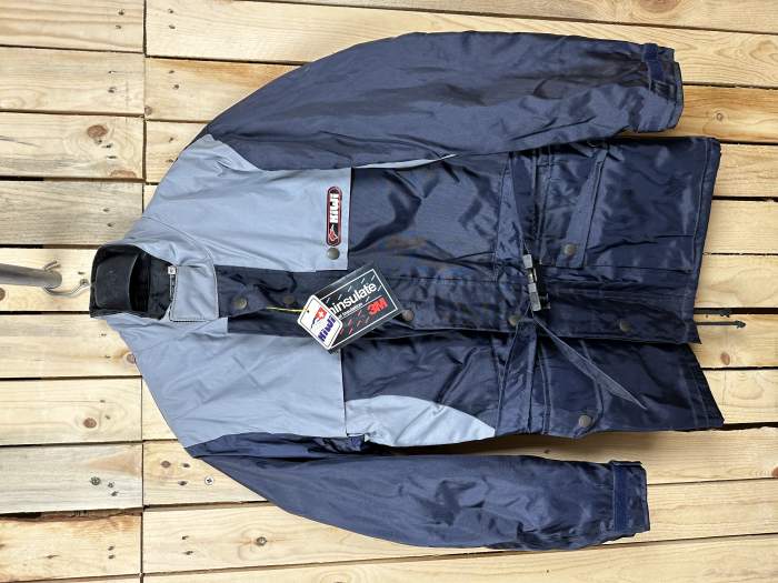 CHAQUETA T-S KIWI IMPERMEABLE GRIS