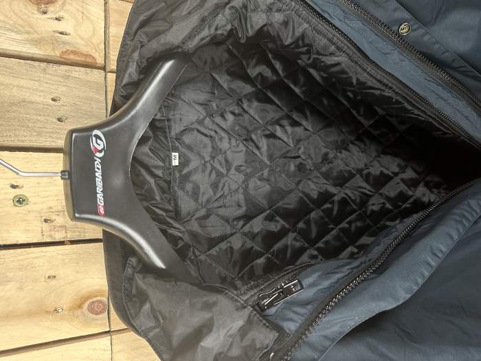 CHAQUETA T-M DE MOTO AZUL GARIBALDI
