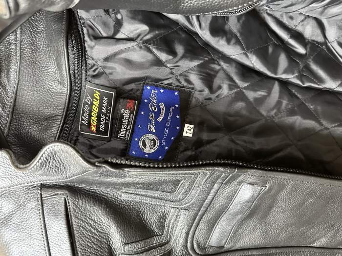 CHAQUETA T-S MUJER MOTO GARIBALDI BLUE BIKER LUCA