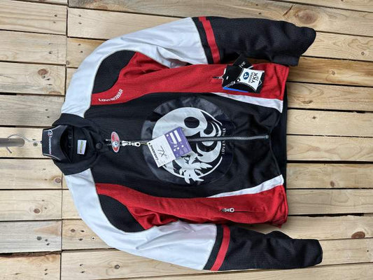 CHAQUETA T-XL DE MOTO GARIBALDI PACIFIC ROJO