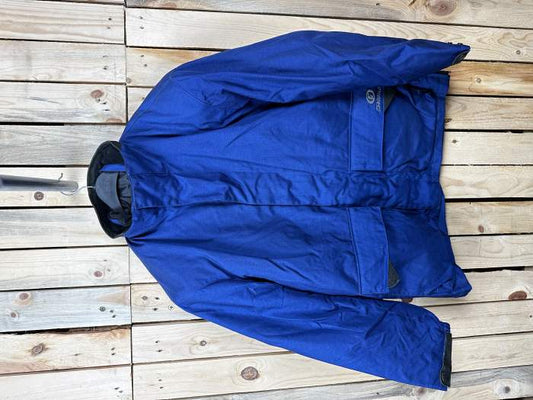 CHAQUETA T-XS DE MOTO AZUL GARIBALDI