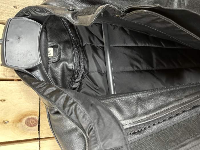 CHAQUETA T-M MUJER MOTO GARIBALDI NEGRA 3