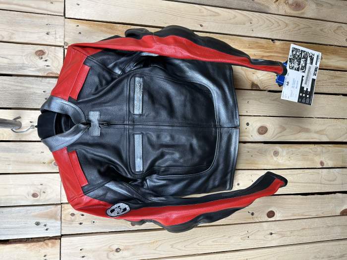 CHAQUETA T-S MUJER MOTOGARIBALDI BLUE BIKER NEGRO