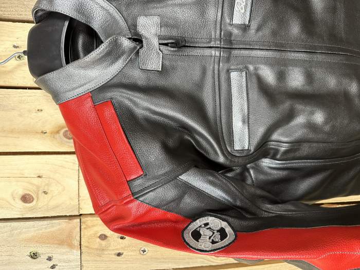 CHAQUETA T-S MUJER MOTOGARIBALDI BLUE BIKER NEGRO