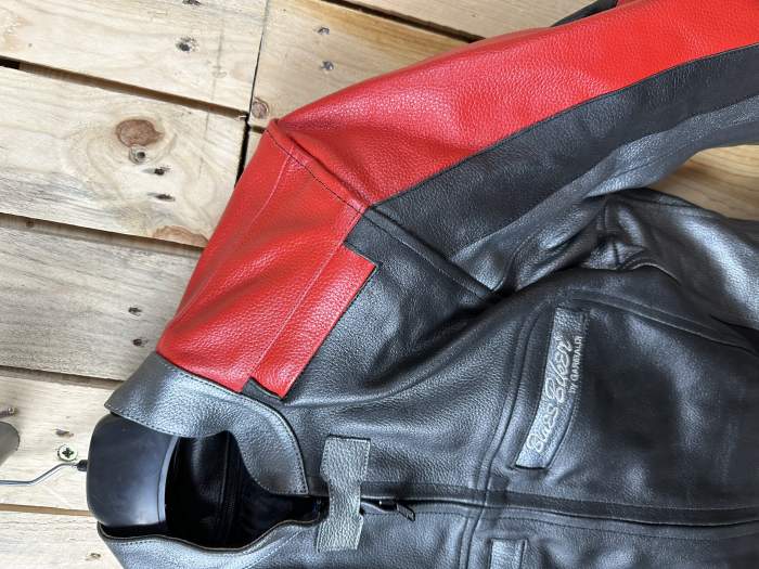 CHAQUETA T-S MUJER MOTOGARIBALDI BLUE BIKER NEGRO