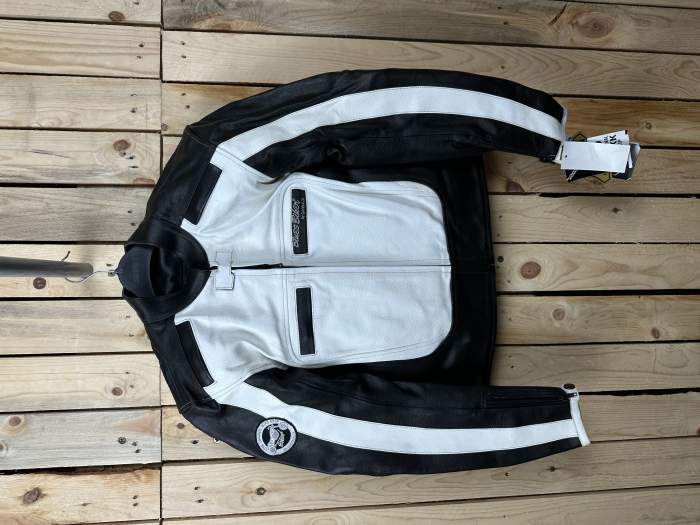 CHAQUETA T-S MOTO GARIBALDI BLUE BIKER 44