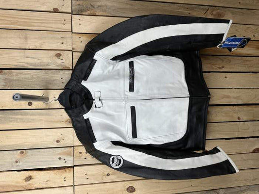 CHAQUETA T-XL MOTO GARIBALDI BLUE BIKER BLANCO