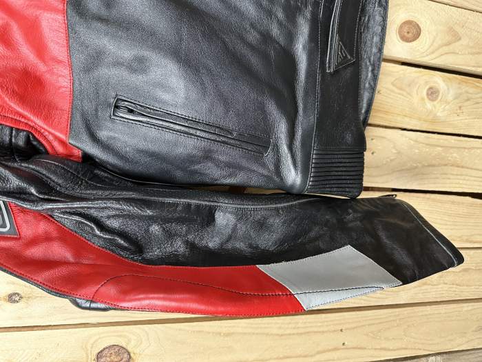 CHAQUETA T-M MOTO GARIBALDI NEGRA A