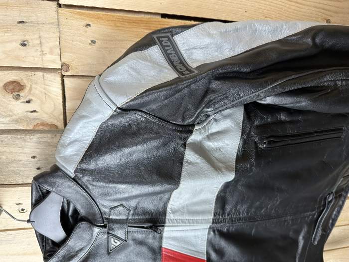 CHAQUETA T-M MOTO GARIBALDI NEGRA A