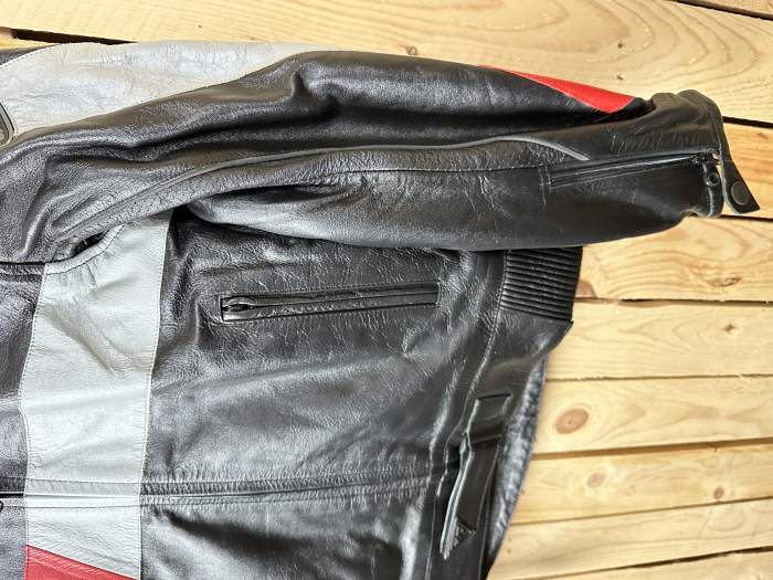 CHAQUETA T-M MOTO GARIBALDI NEGRA A